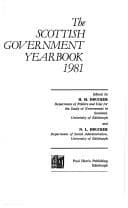 Tapa de Scottish Government Yearbook 1981 (Scottish Government Yearbook)