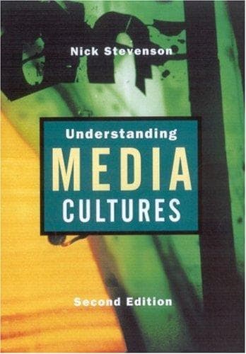 Tapa de Understanding Media Cultures