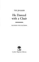 Tapa de He Danced with a Chair