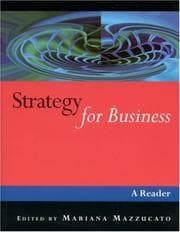 Tapa de Strategy for Business