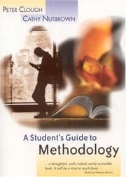 Tapa de Student's Guide to Methodology