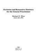Tapa de Occlusion and restorative dentistry for the general practitioner