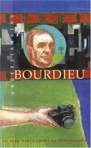 Tapa de Understanding Bourdieu
