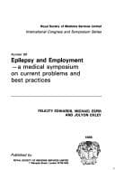Tapa de Epilepsy and Employment