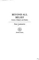 Tapa de Beyond all belief