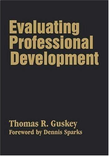 Tapa de Evaluating Professional Development (1-Off)