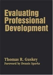 Tapa de Evaluating Professional Development (1-Off)