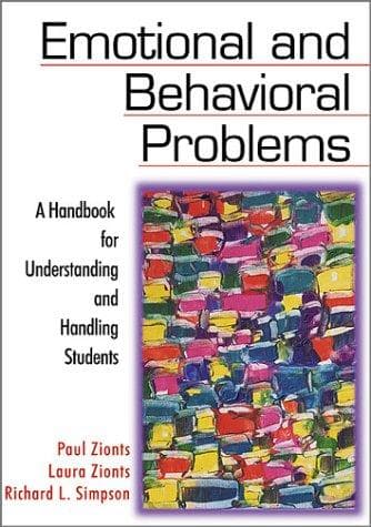 Tapa de Emotional and behavioral problems