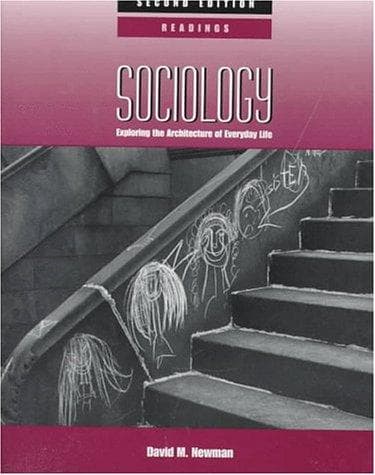 Tapa de Sociology