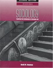 Tapa de Sociology