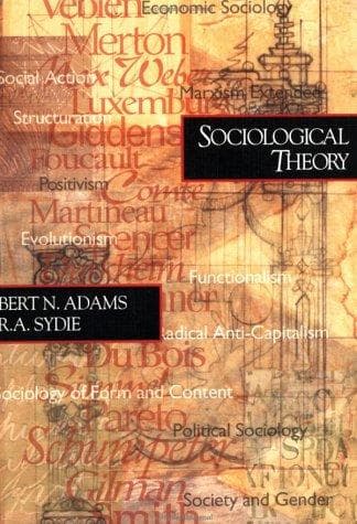 Tapa de Sociological theory