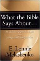 Tapa de What the Bible Says About