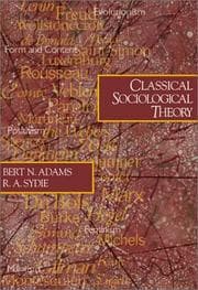 Tapa de Classical Sociological Theory