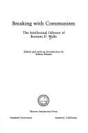 Tapa de Breaking With Communism
