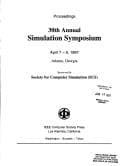 Tapa de Proceedings 30th Annual Simulation Symposium