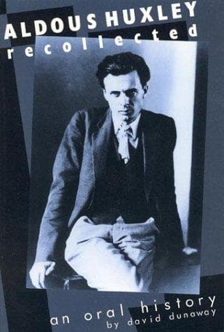 Tapa de Aldous Huxley recollected
