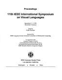 Tapa de Proceedings: 11th IEEE International Symposium on Visual Languages