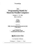 Tapa de 1995 programming models for massively parallel computers