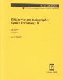 Tapa de Diffractive and Holographic Optics Technology