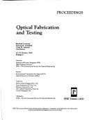 Tapa de Optical fabrication and testing