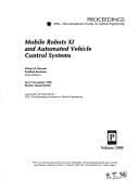 Tapa de Mobile Robots XI and Automated Vechile Control Systems
