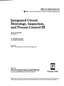 Tapa de Integrated Circuit Metrology, Inspection, and Process Control III