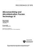 Tapa de Micromachining and Microfabrication Process Technology XI