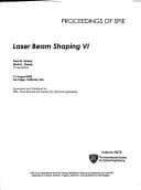 Tapa de Laser Beam Shaping VI