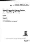 Tapa de Signal Processing, Sensor Fusion, and Target Recognition (SPIE Proceedings)
