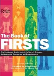 Tapa de The book of firsts