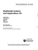 Tapa de Multimedia Systems and Applications VIII