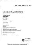 Tapa de Lasers and Applications