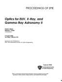 Tapa de Optics for Euv, X-Ray, and Gamma-Ray Astronomy II