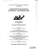 Tapa de 35th Annual Boulder Damage Symposium Proceedings