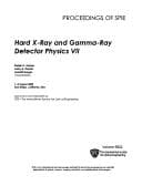 Tapa de Hard X-Ray and Gamma-Ray Detector Physics VII