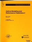 Tapa de Optical Modeling and Performance Predictions II