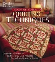 Tapa de The Complete Guide to Quilting Techniques