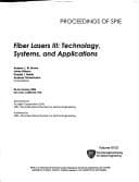 Tapa de Fiber lasers III
