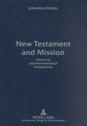 Tapa de New Testament and Mission