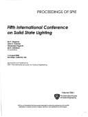 Tapa de Fifth International Conference on Solid State Lighting