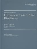 Tapa de Selected papers on ultrashort laser pulse bioeffects