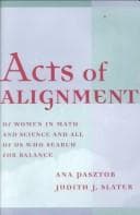 Tapa de Acts of alignment