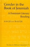 Tapa de Gender in the book of Jeremiah
