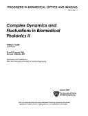 Tapa de Complex Dynamics And Fluctuations in Biomedical Photonic 2