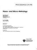 Tapa de Nano- And Micro-Metrology