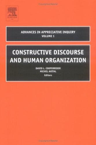 Tapa de Constructive Discourse and Human Organization