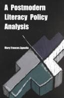 Tapa de A Postmodern Literacy Policy Analysis