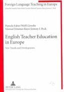 Tapa de English Teacher Education In Europe