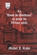 Tapa de Le "Huon de Bordeaux" en prose du XVème siècle