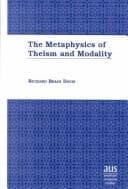 Tapa de The Metaphysics of Theism and Modality